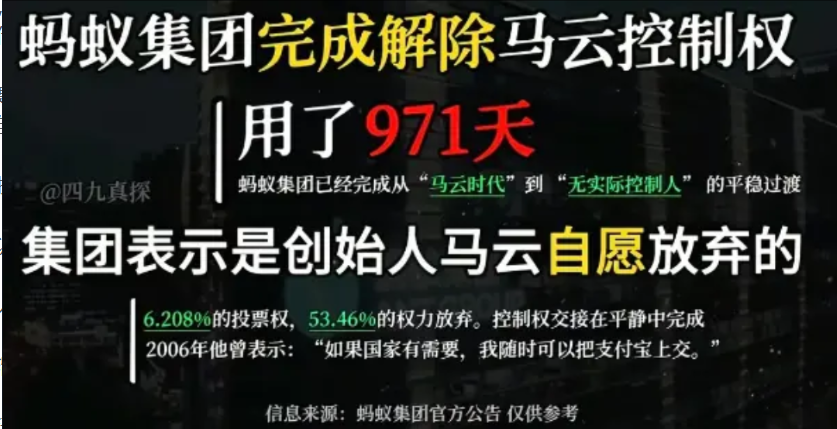 多年前的采访中，阿里前CEO曾说：如果国家需要，自己会无条件把自己的心血拿出来。