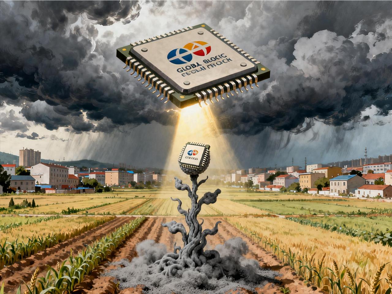 河南小城爆出惊雷：一把“灰”掐住了芯片霸权的喉咙2025年的全球科技圈，最出