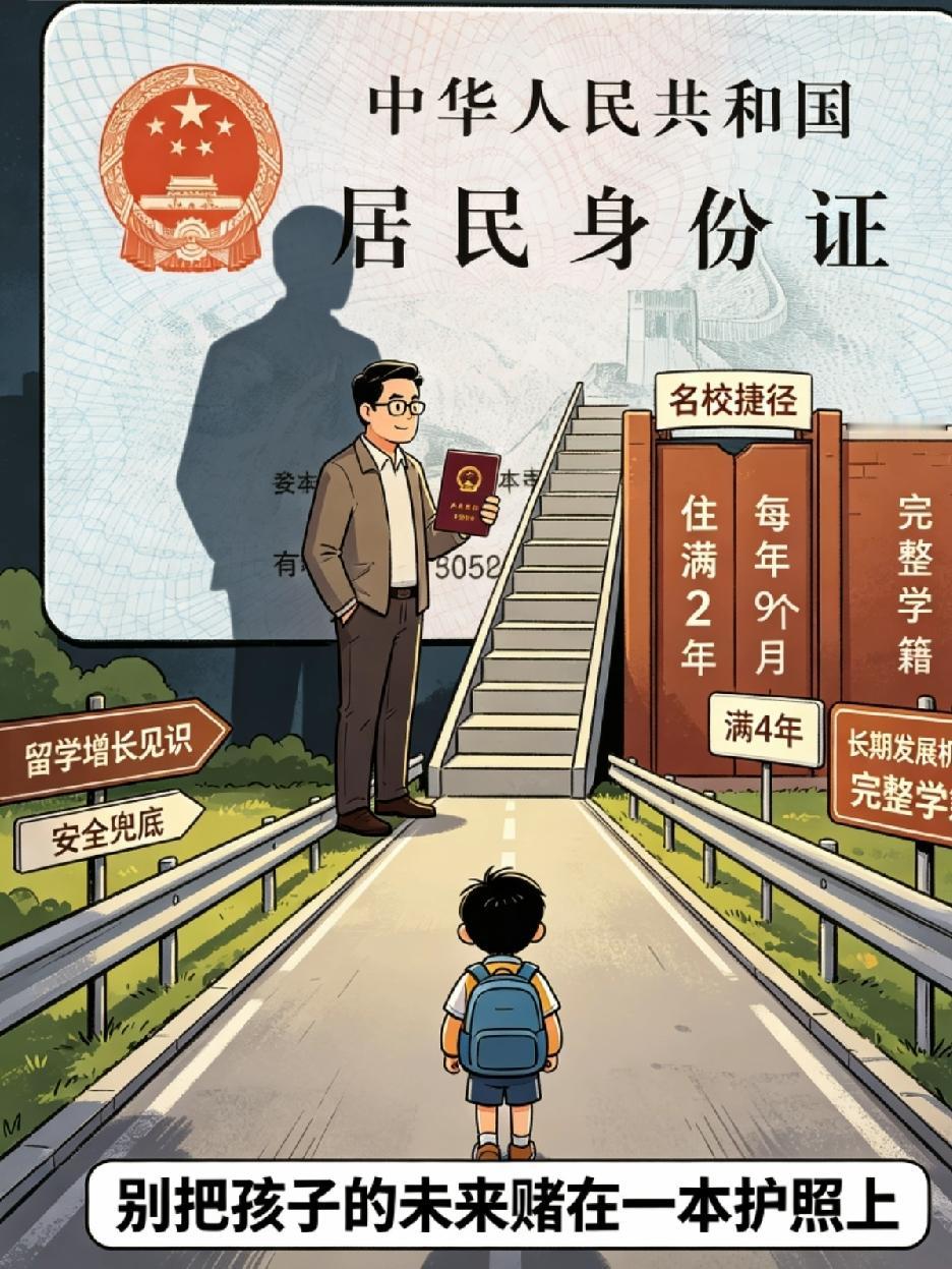 一个朋友花几十万给孩子办小国护照，想走外籍生通道上名校，但现在政策要求外籍生必须
