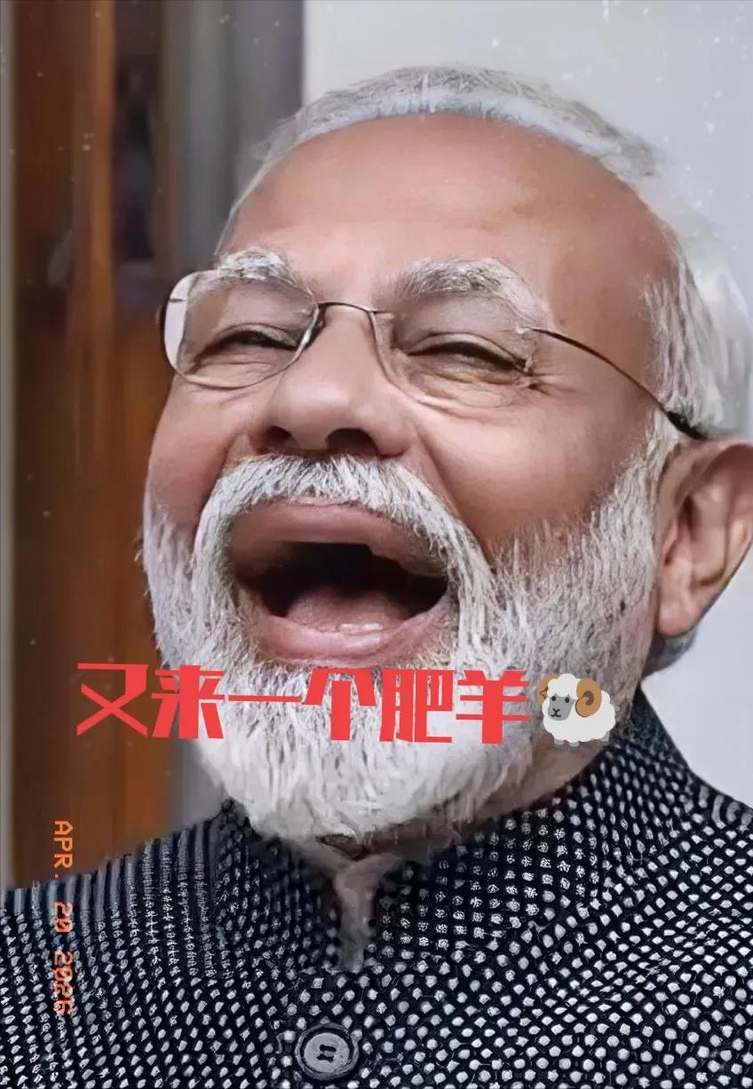 韩国传来消息！4月20日，韩国总统李在明在印度新德里与印度总理莫迪握手，一纸联