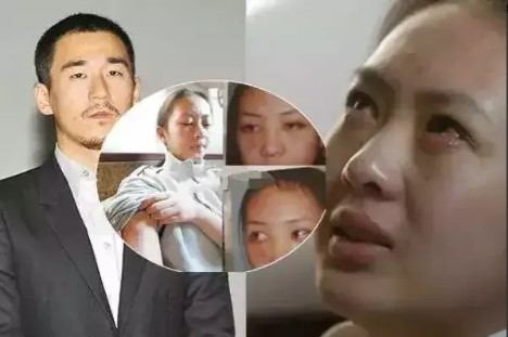 2003年，张国立的儿子张默在中戏门口殴打自己的女朋友童瑶，18岁的童谣跪地求饶