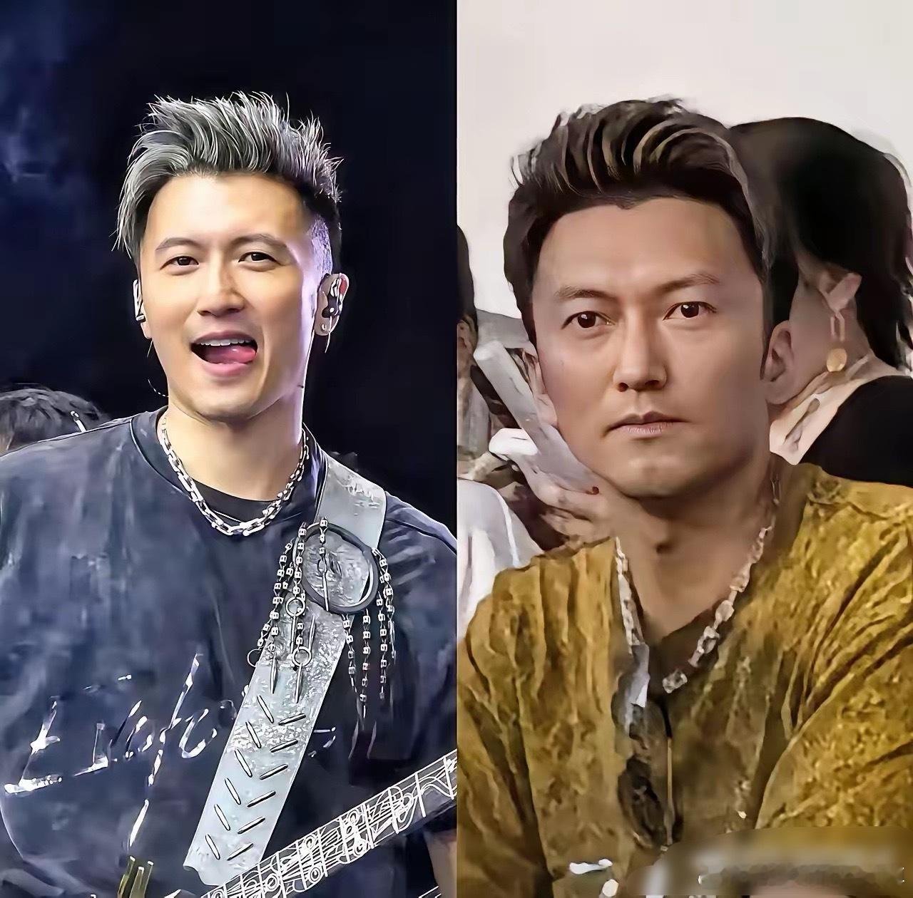 不只是谢霆锋当场愣住，连他身边的经纪人也集体石化——谁都没料到，演唱会前排竟冒出