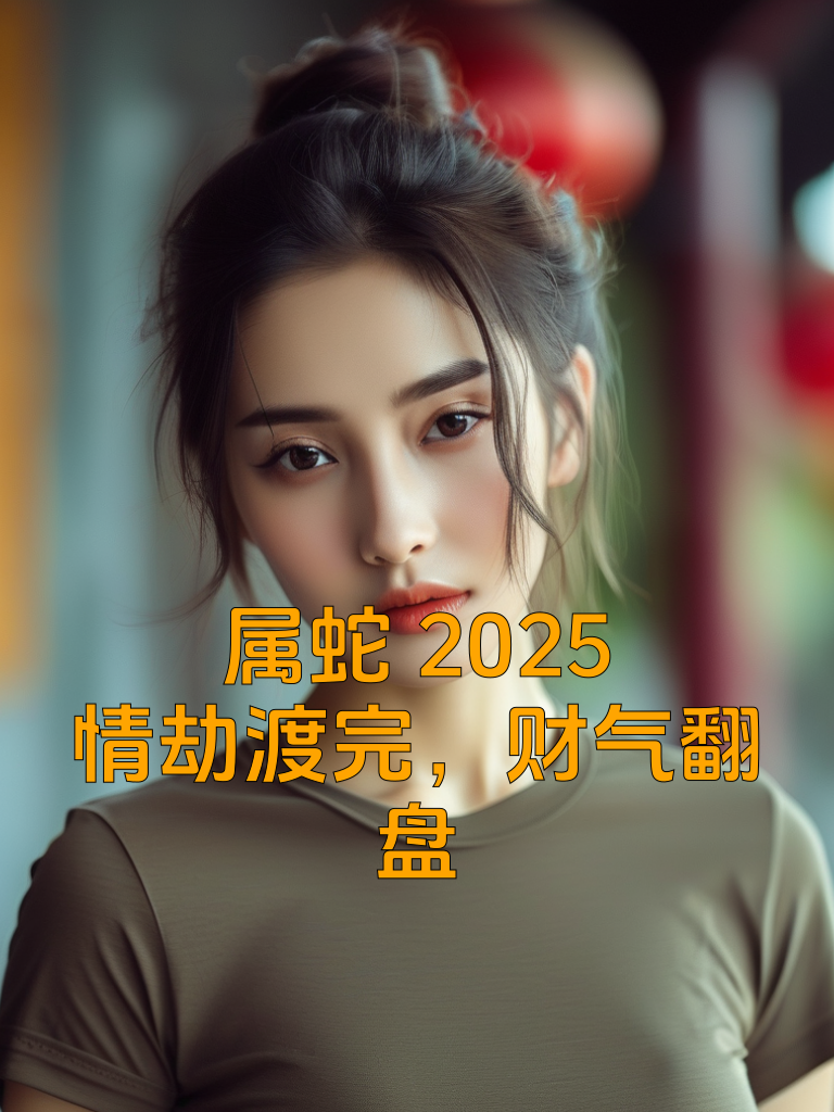 属蛇2025：情劫渡完，财气翻盘
