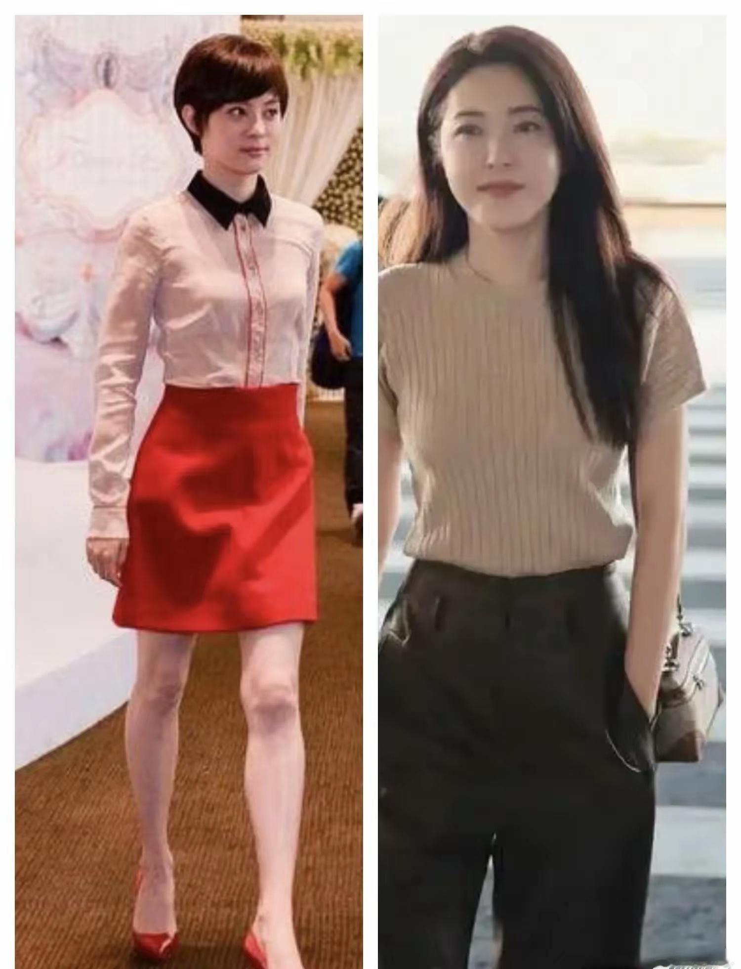 看了孙俪，再看曾黎才知道：会打扮与不会打扮，差距有多大。