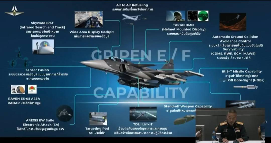 每天认识一件兵器泰国空军采购“鹰狮E/F”来取代12架F-16战斗机，并配备了