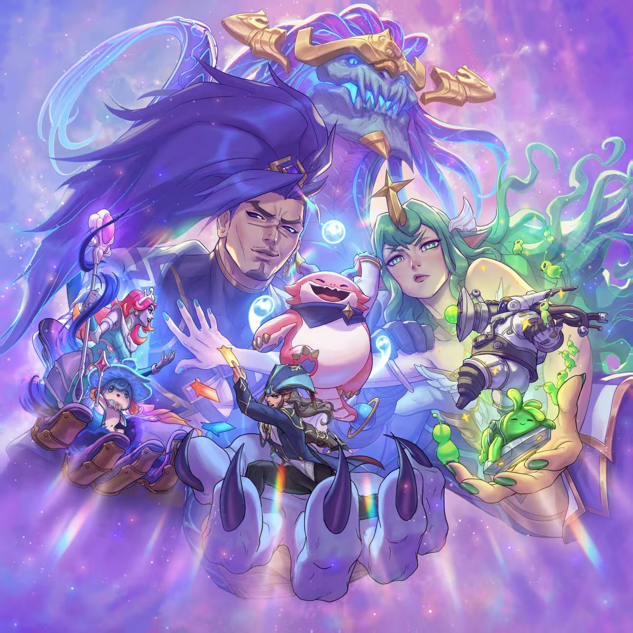 云顶S17玩家人均社交悍匪一个云顶i人充实的Day1：11点起床吃饭11: