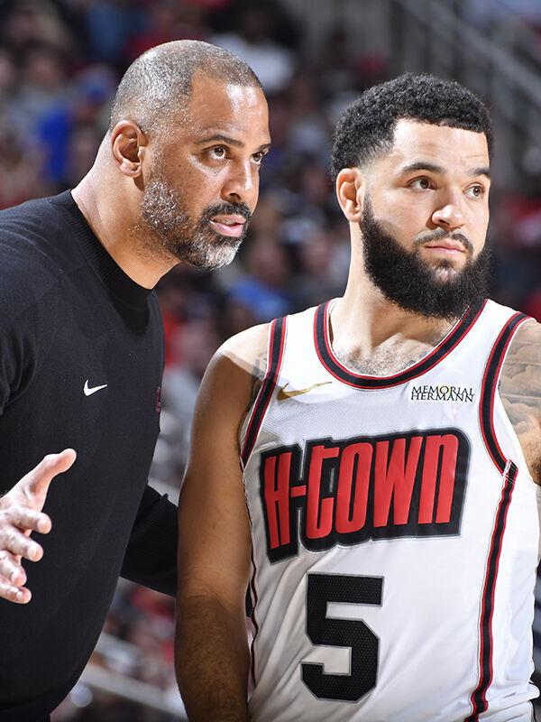 火箭送出范乔丹和1个首轮签，交易得到独行侠队拉塞尔和1个次轮，这笔交易可以让火箭