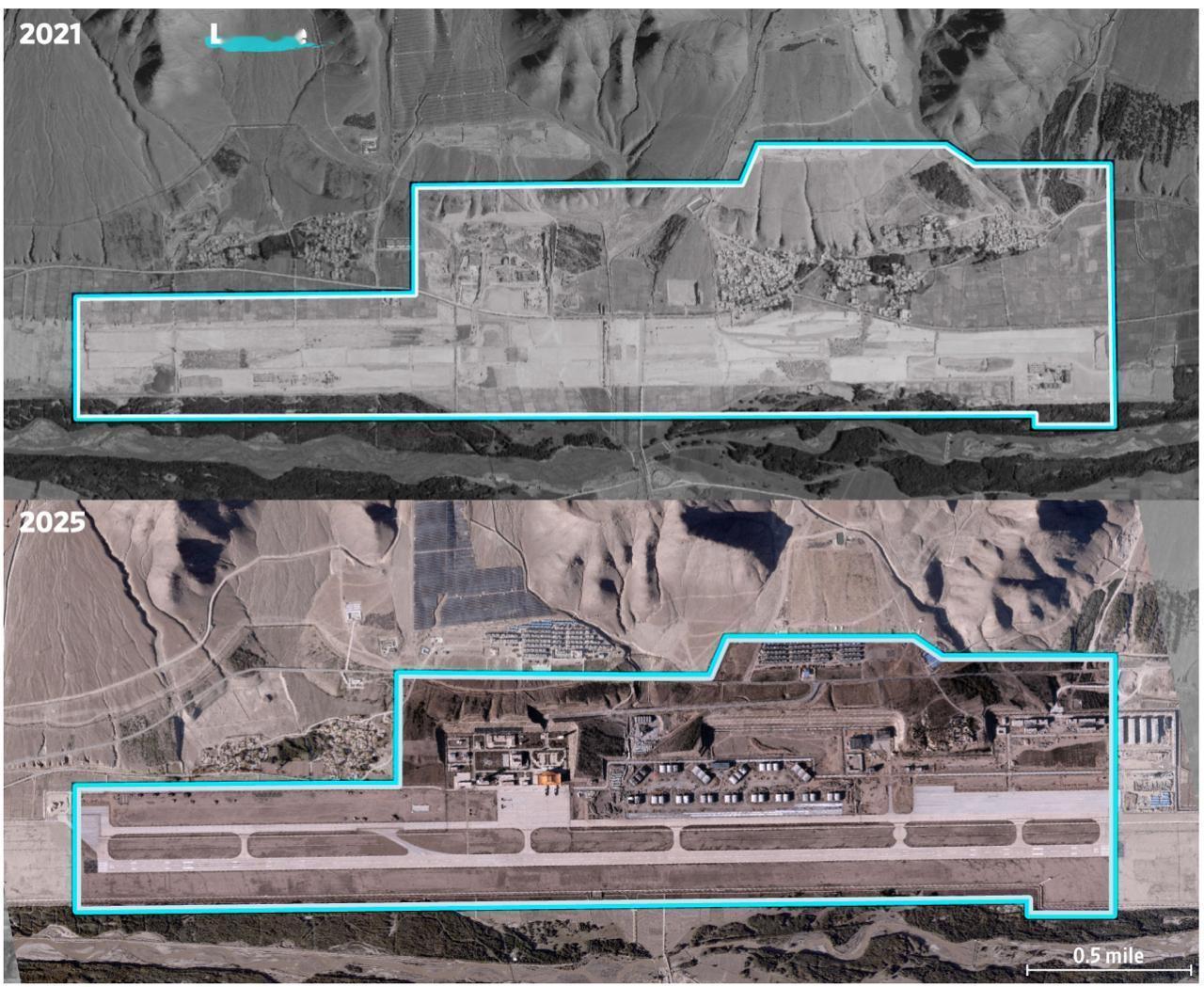 WSJ：东大已在西部建成或升级了至少16个机场和直升机场，其中许多机场高度超过1