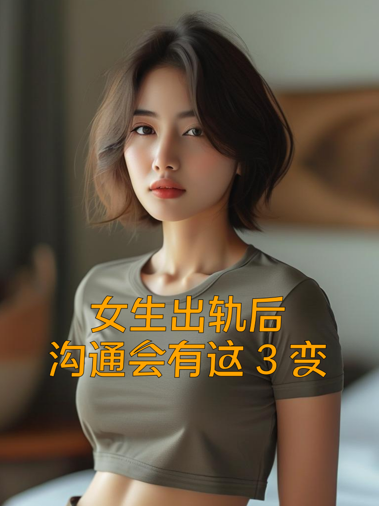 女生出轨后，沟通会有这3变
