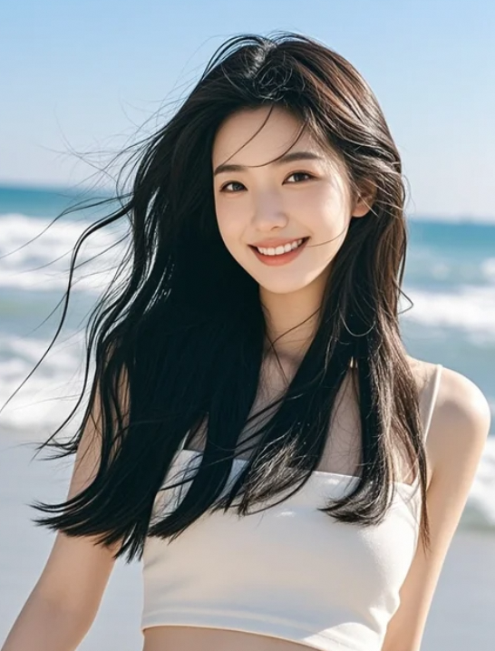 美女一个眼神，温柔得像晚风拂过窗台，悄无声息却撩人！