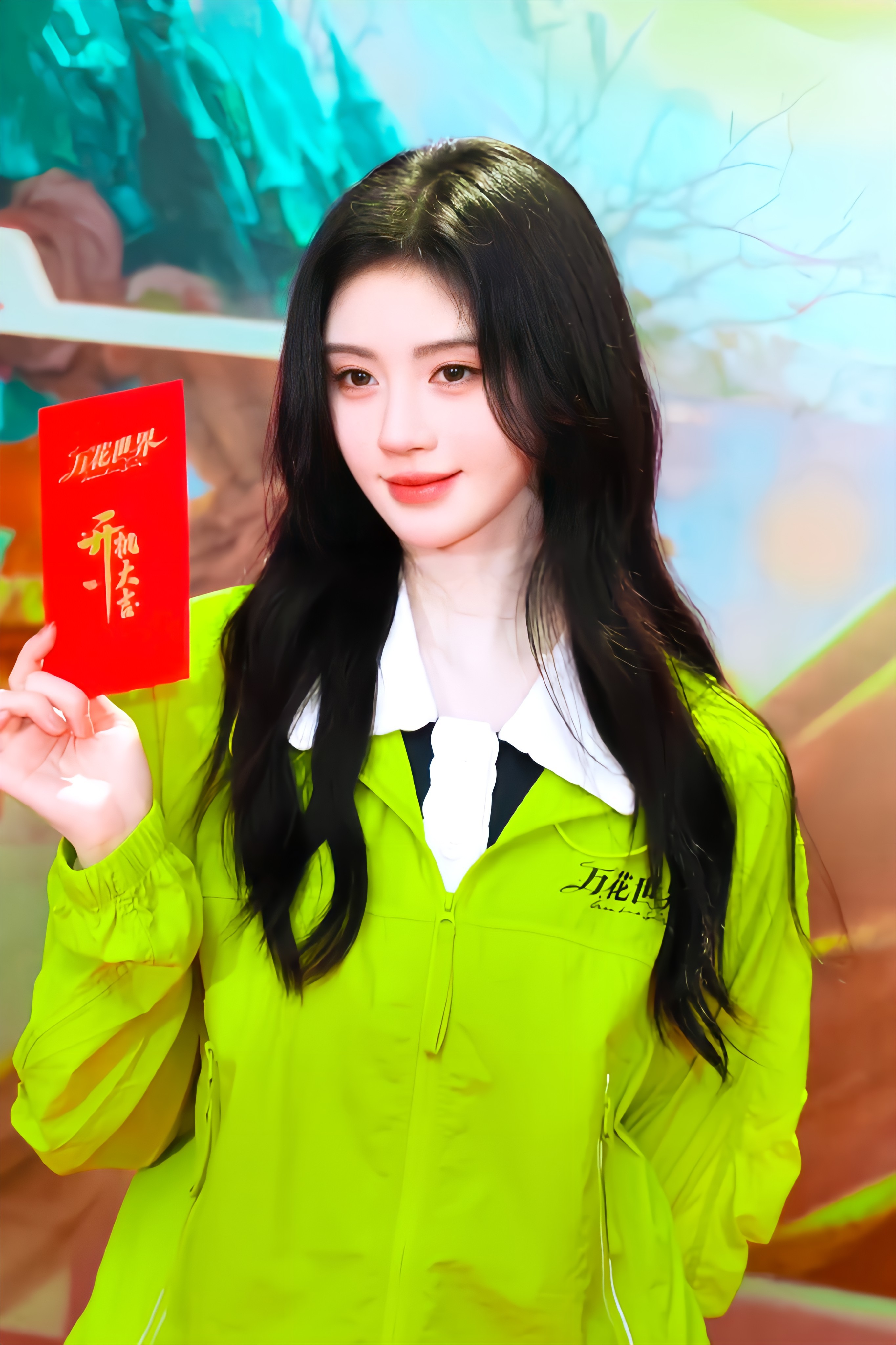 鞠婧祎鞠婧祎苏绿夏鞠婧祎万花世界宿主苏绿夏已就位🍏🍃
