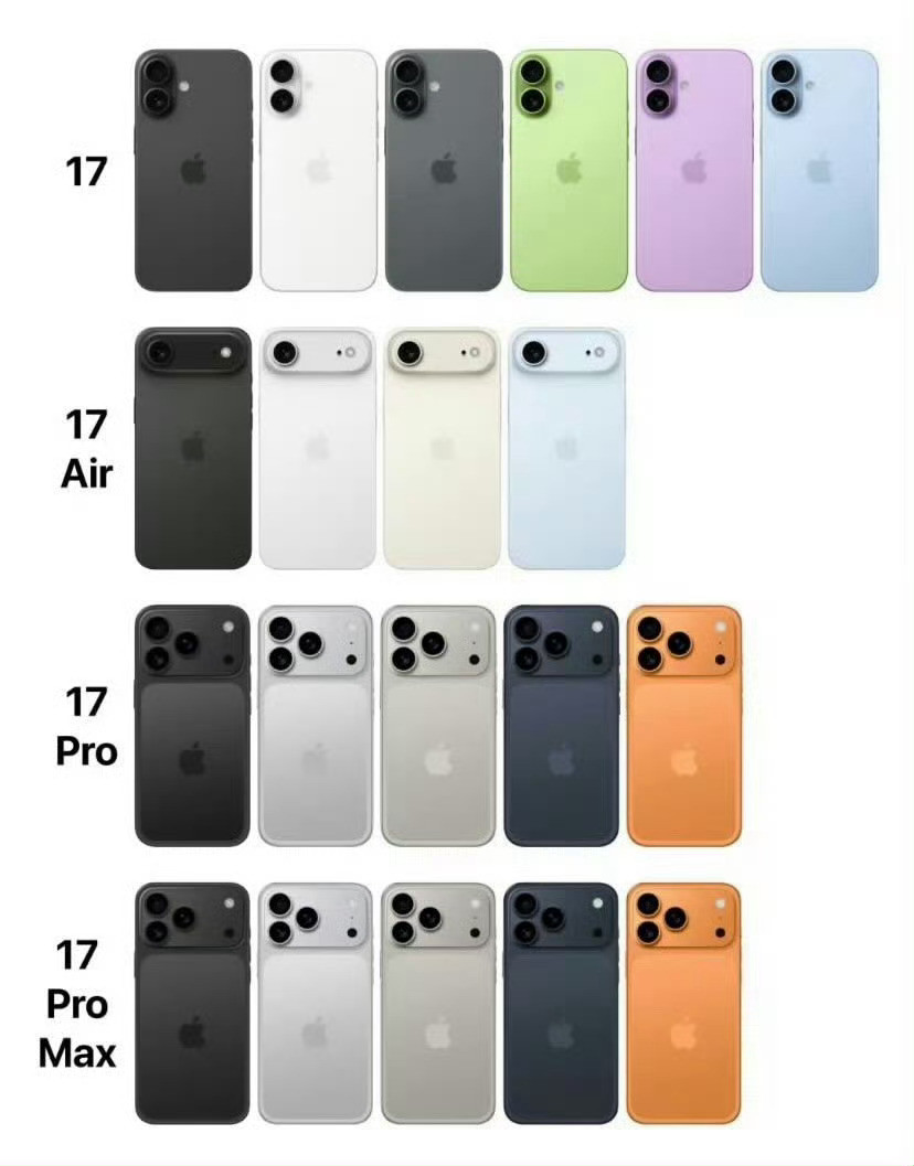 你会买这个史上最丑苹果吗？iPhone17Pro与17A