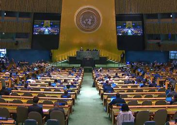 联合国这次，是真的准备“动自己”了。当地时间3月31日，联合国大会以168票高