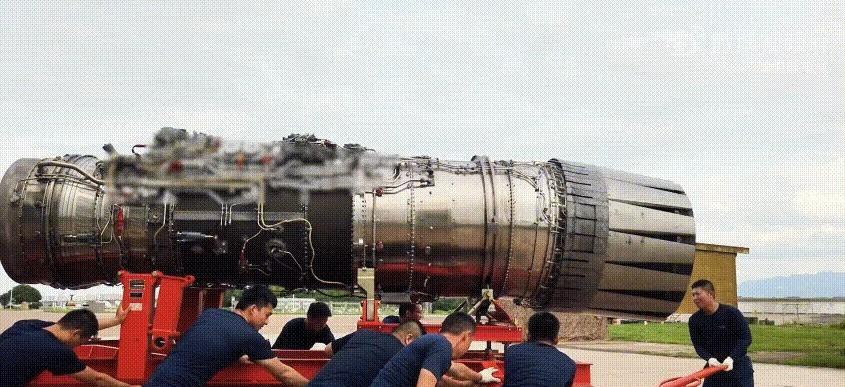 军事美图赏WS-10发动机后期量产型首次被军号公开！！！（虽然还是打了码）这消