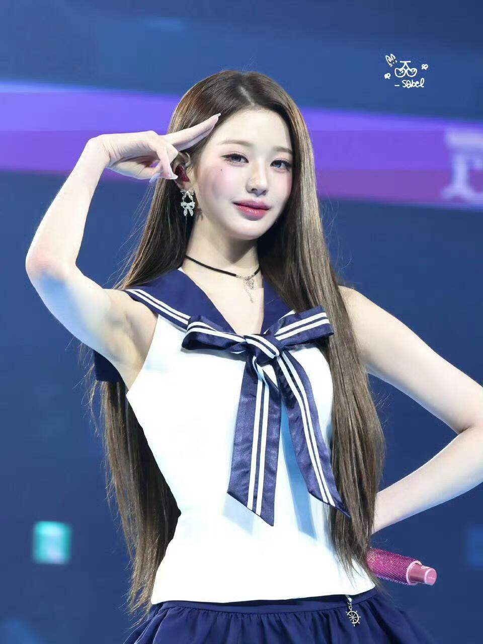 【张元英】水手服夯爆了张元英水手服