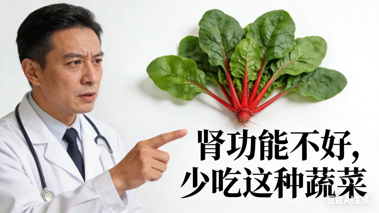 医生提醒：肾功能不好少吃这种蔬菜【紧急预警】别让“养生菜”变成“伤肾刀”！这
