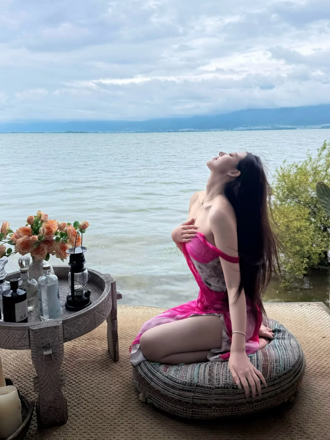 大理Plog  洱海 晚霞 慢生活 明媚的我