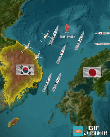 日韩海上对峙升温！韩国独岛军演，日本火速抗议8月6日，韩国如期在独岛周边开