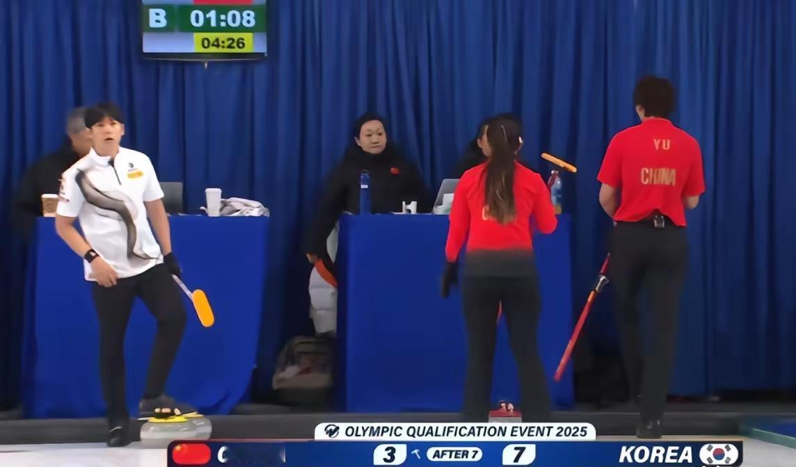中国混双冰壶队无缘米兰冬奥会!12月19日，在米兰冬奥会混双冰壶奥运落选赛附加