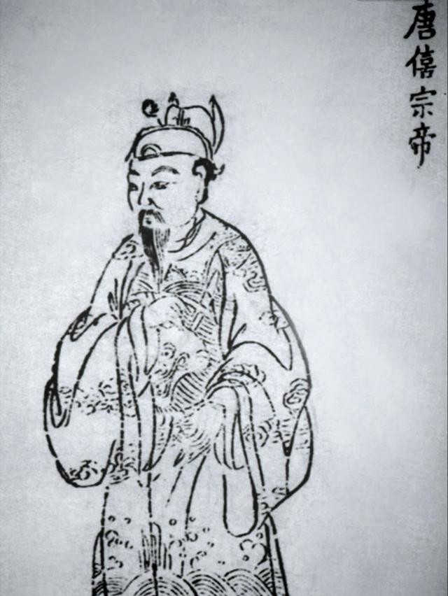 885年。唐僖宗出逃。在逃往汉中时，唐僖宗实在走不动了，就躺在了王建的腿上睡着了