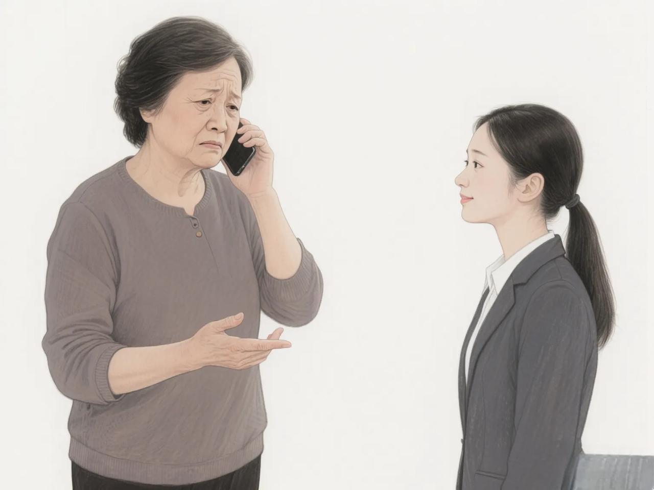 今天我妈给我打电话，5分钟不到，我情绪就崩溃了。我妈打电话重点说了两件事，第一