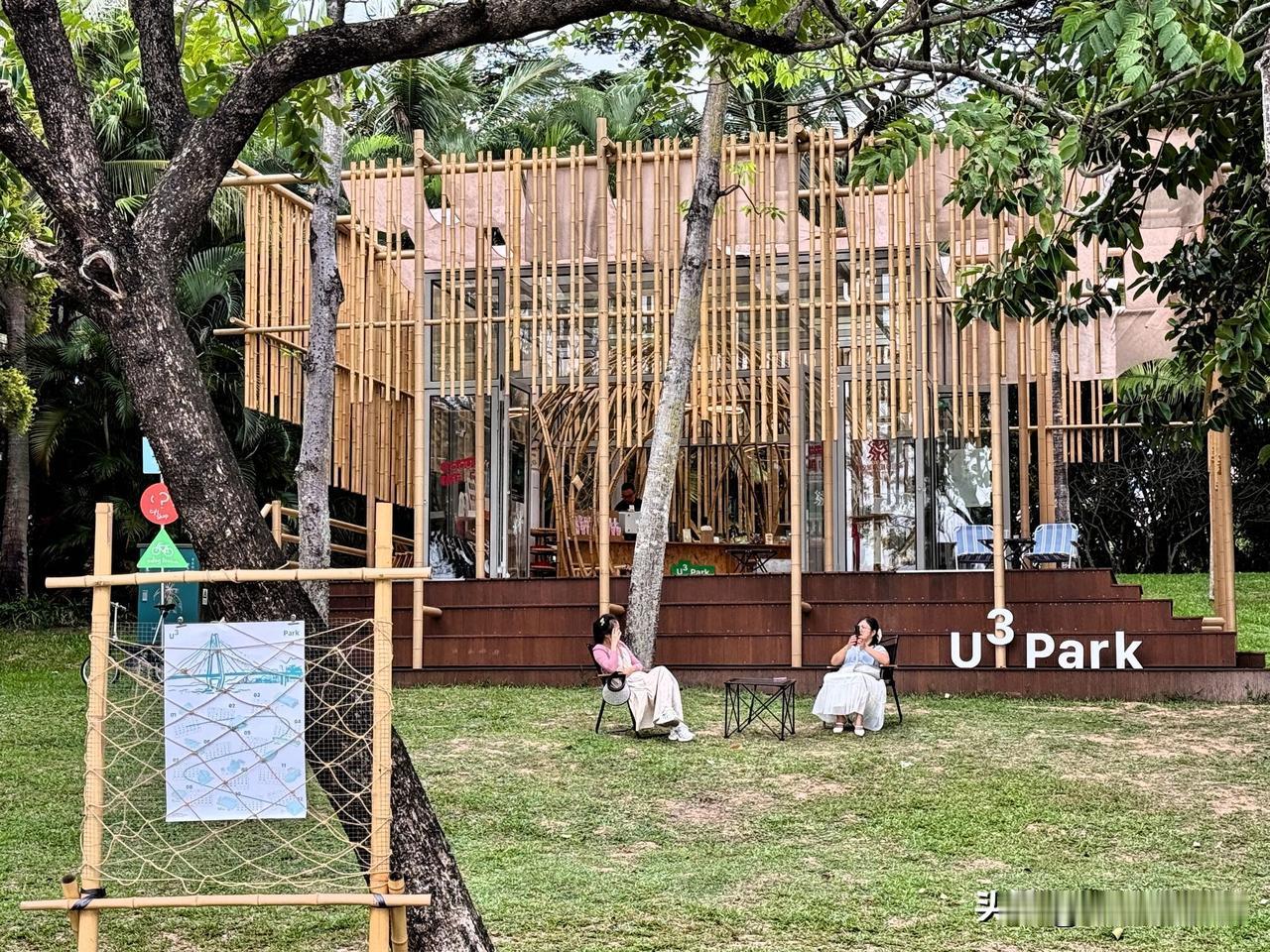 深圳湾栈道的美景真的绝了！它全长4公里，就在南山区的深圳湾公园内，一面是海一面是