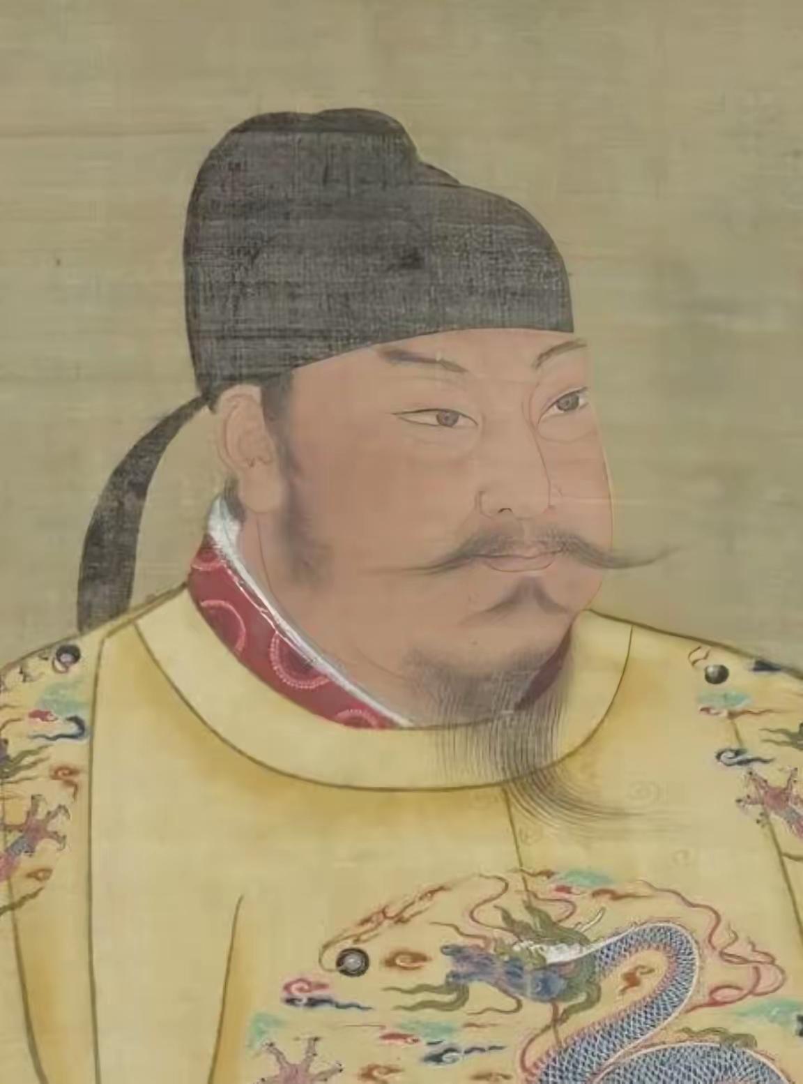 649年，李世民病重，快咽气时，他死死拽着李治的手说道：“朝臣中，有一人我放心不