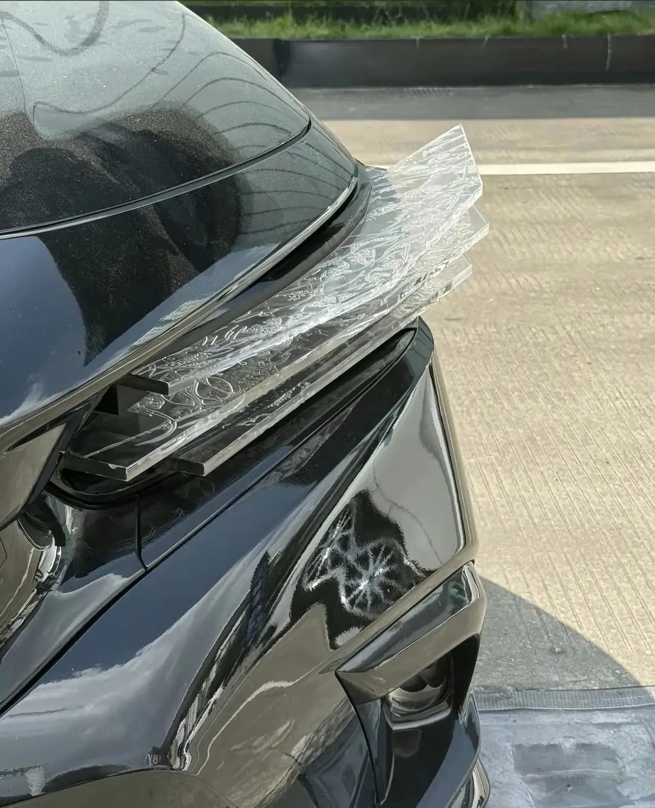 浮雕车灯，谁家的？第一次听说