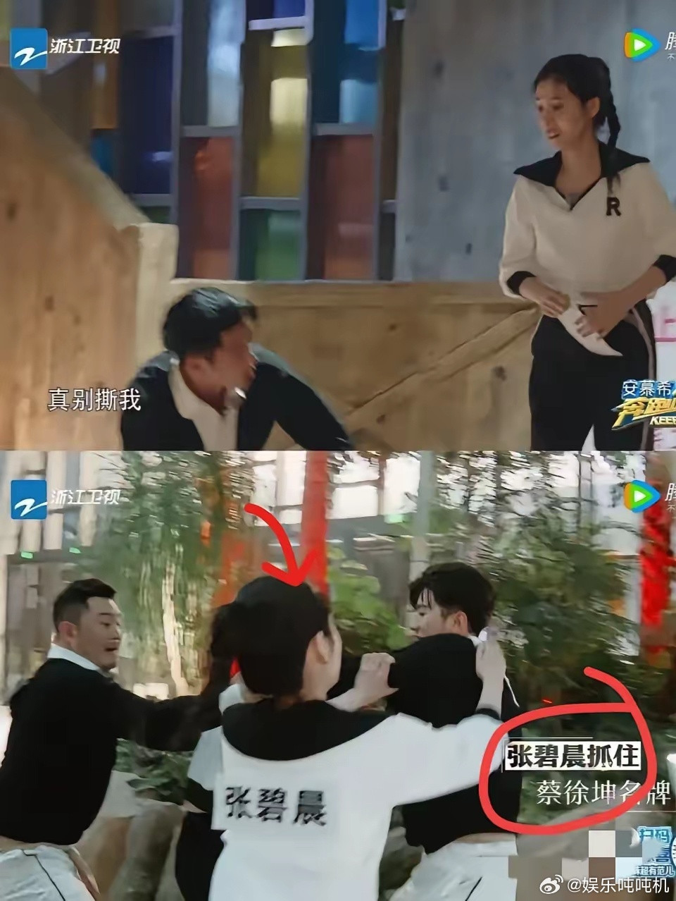 不难发现！张碧晨早就暴露“本性”了，看跑男那期张碧晨的表现，难怪观众隔着屏幕都能