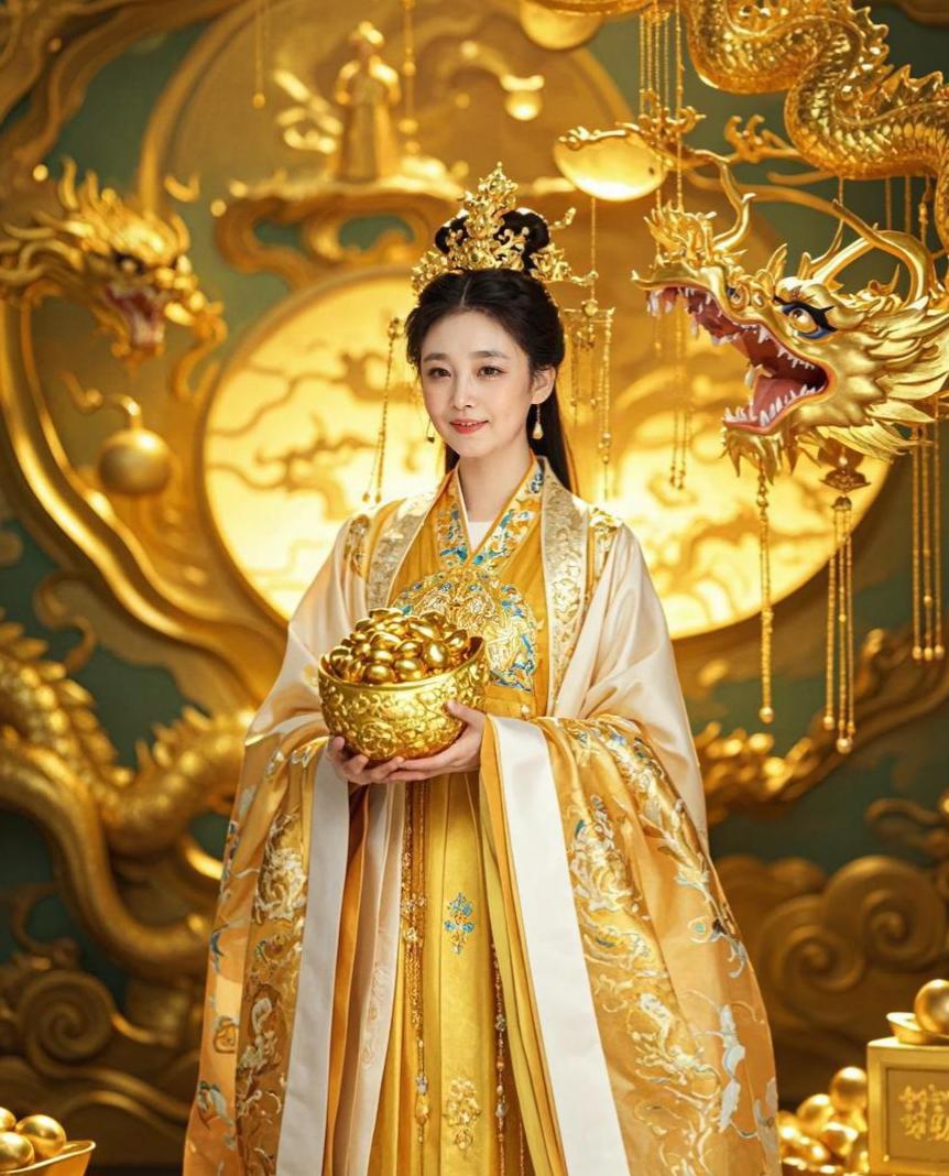 看到“好运连连四季至”这个上联，我脑海里瞬间就有了下联的灵感。上联寓意着好运不断