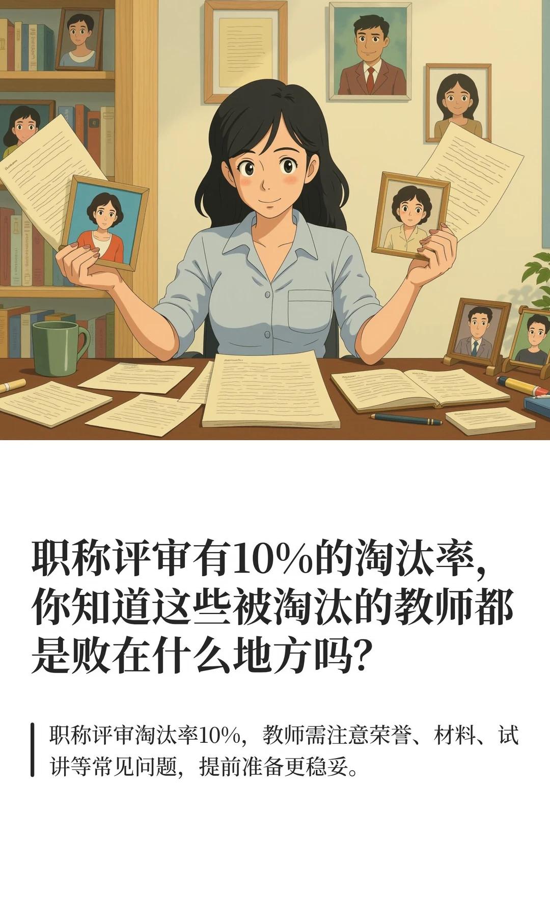 职称评审“90%通过，10%淘汰”：别慌，看懂规则比死磕更重要最近，关于职