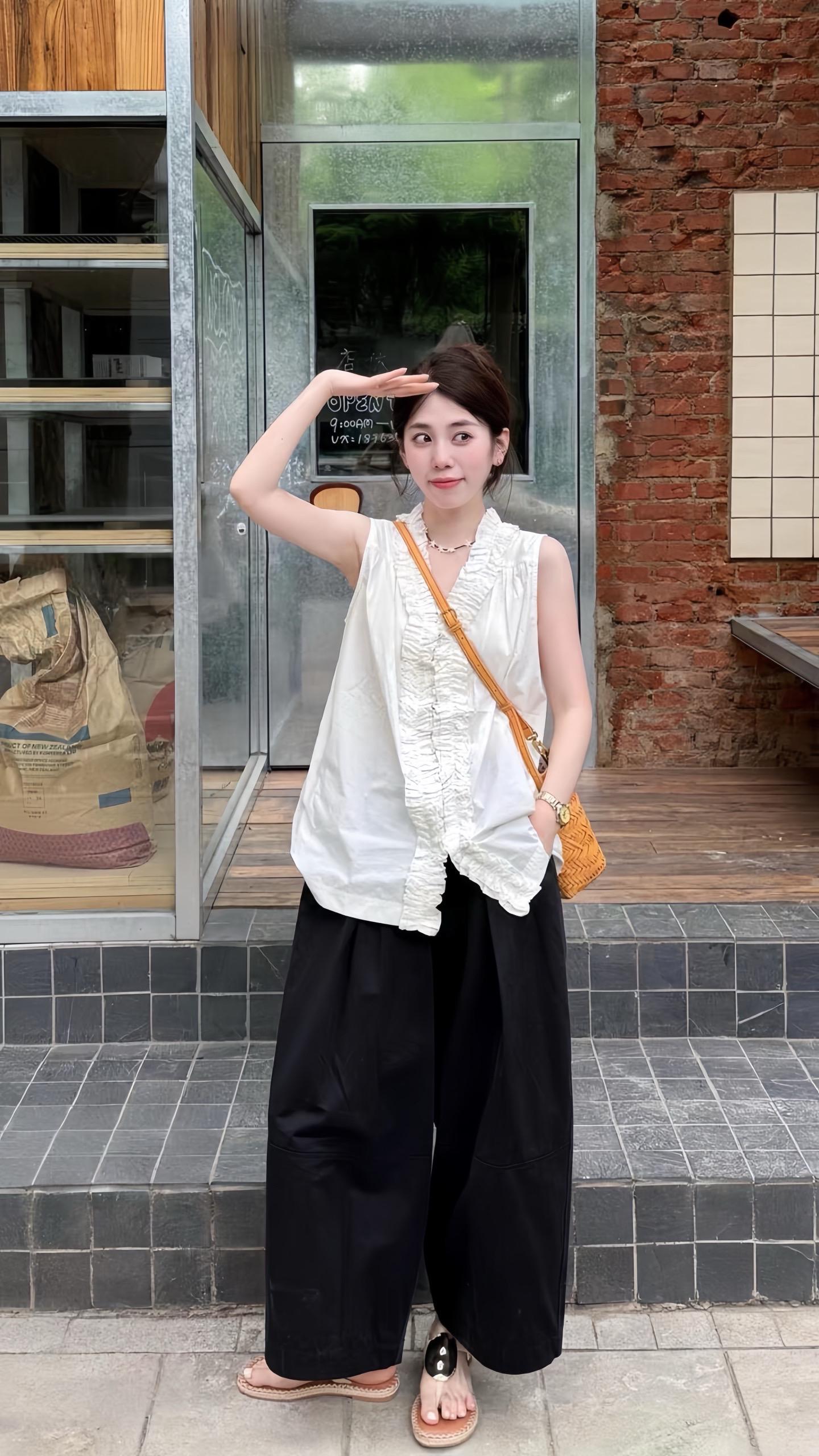 夏季穿搭 穿搭是为了取悦自己 韩系穿搭 当我不局限于一种穿搭风格时 夏...