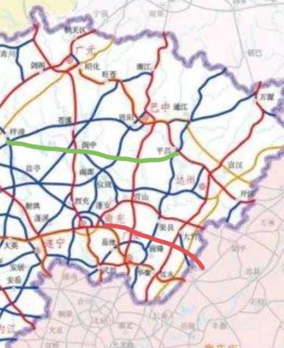 南充的待建项目很多，除了在建的成南扩容、南充二绕西段、南潼高速、阆营高速等，最迫