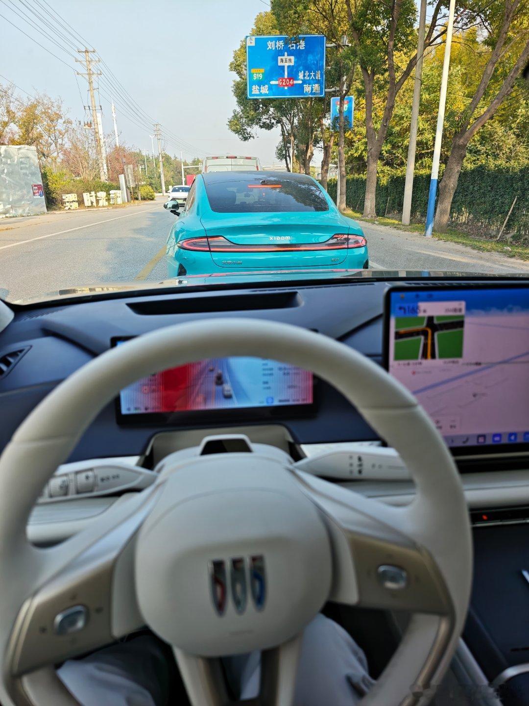 能耗对比测试进行中我开的别克至境L7，目前电耗12.3大家感觉小米会是多少