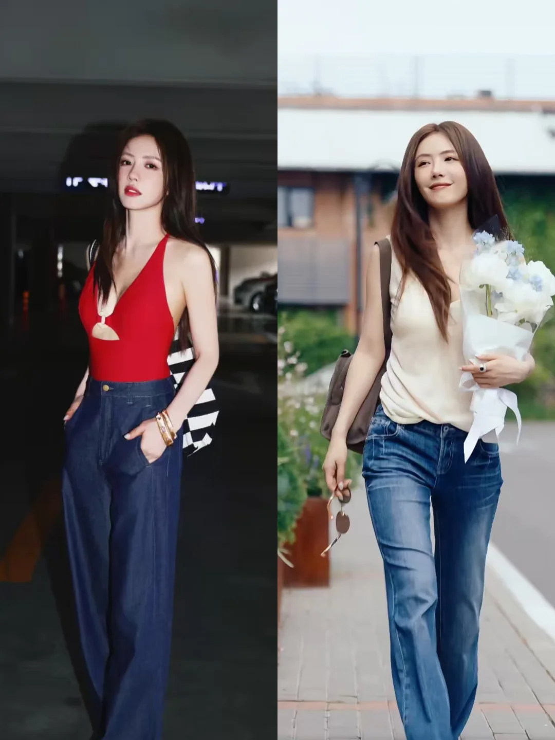 这两套私服我好爱，港风辣妹vs温柔松弛
