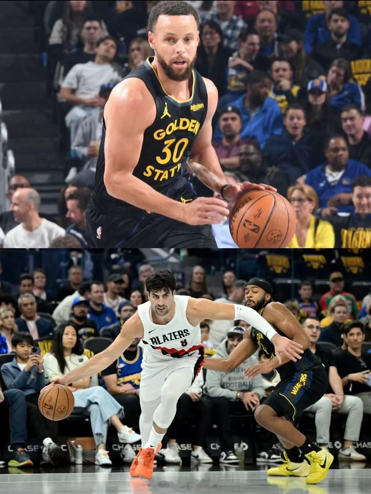 NBA杯勇士123-127不敌开拓者，库里23投14中轰38分+9记三分，单节1