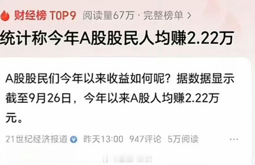 你们赚到这个数了吗[思考]​​​
