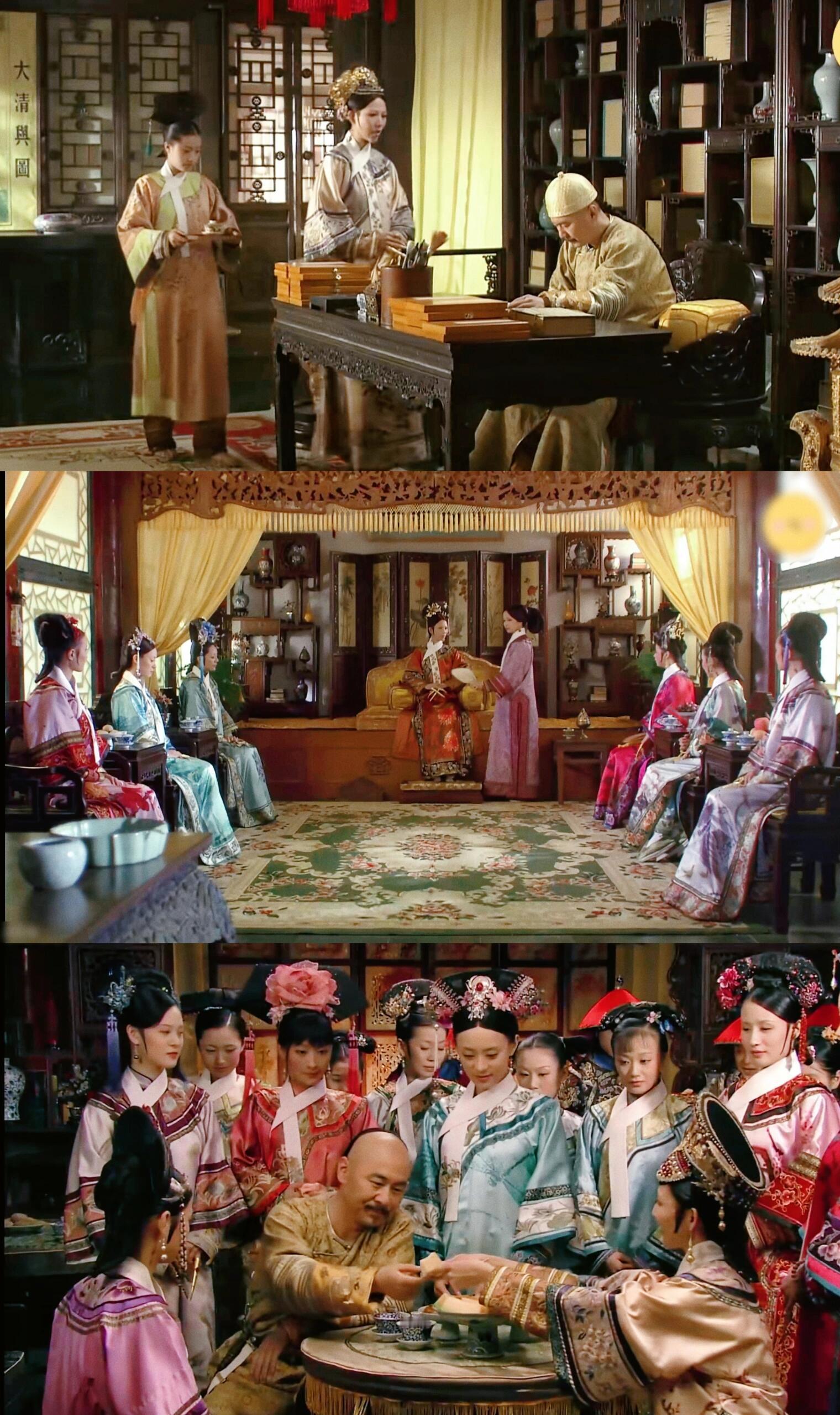 夸夸甄嬛传的构图自然美观又不喧宾夺主​​​