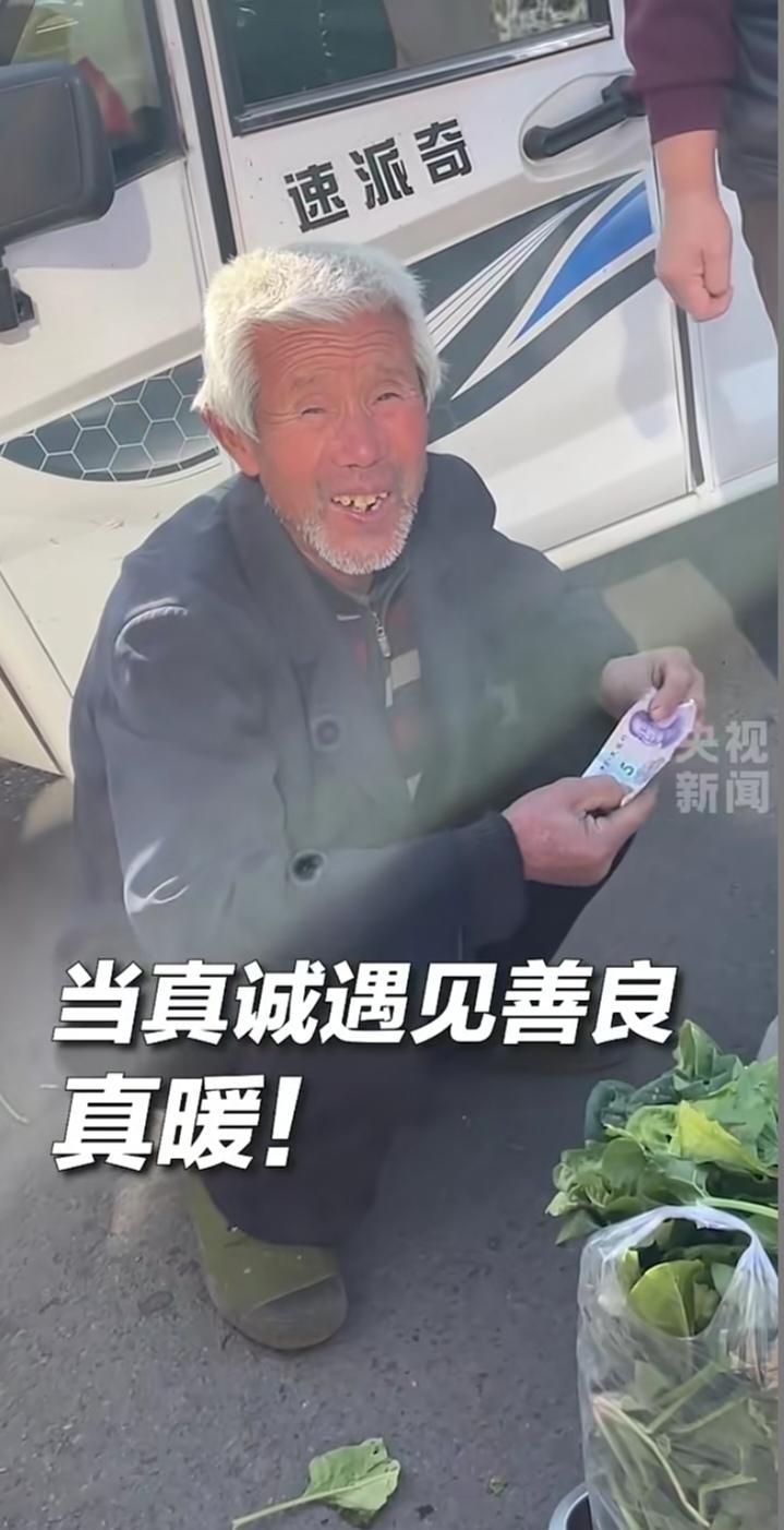 唐山街头2元菠菜暖全网！女子折返补钱调秤，央视都为她点赞河北唐山玉田县金玉