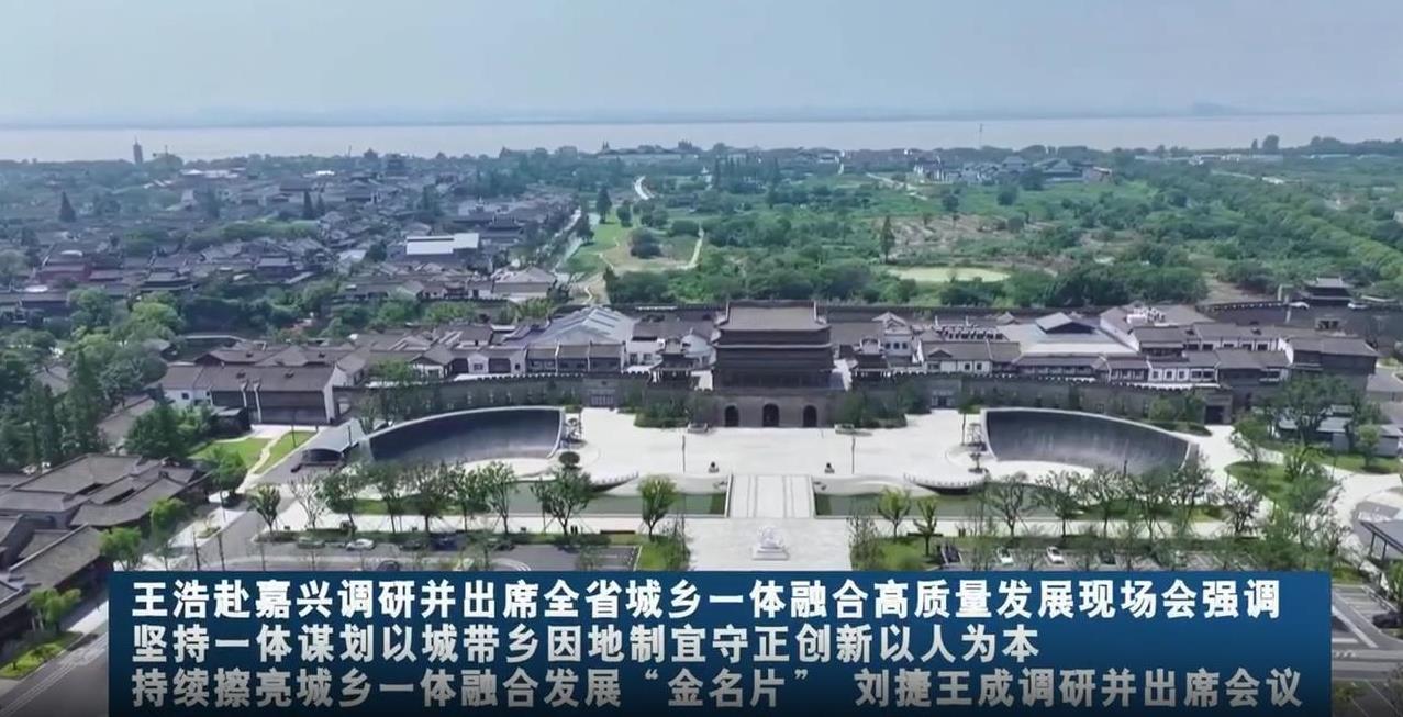 6月20日，浙江省领导用一天时间，带队深入嘉兴海宁市、桐乡市调研并出席全省城乡一