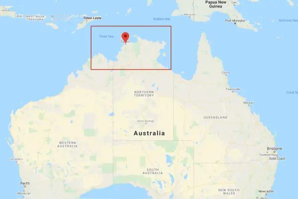 袋鼠：阿中，麻溜的把达尔文港交出来！阿中：你说啥玩意儿？达尔文港当初我们可是白