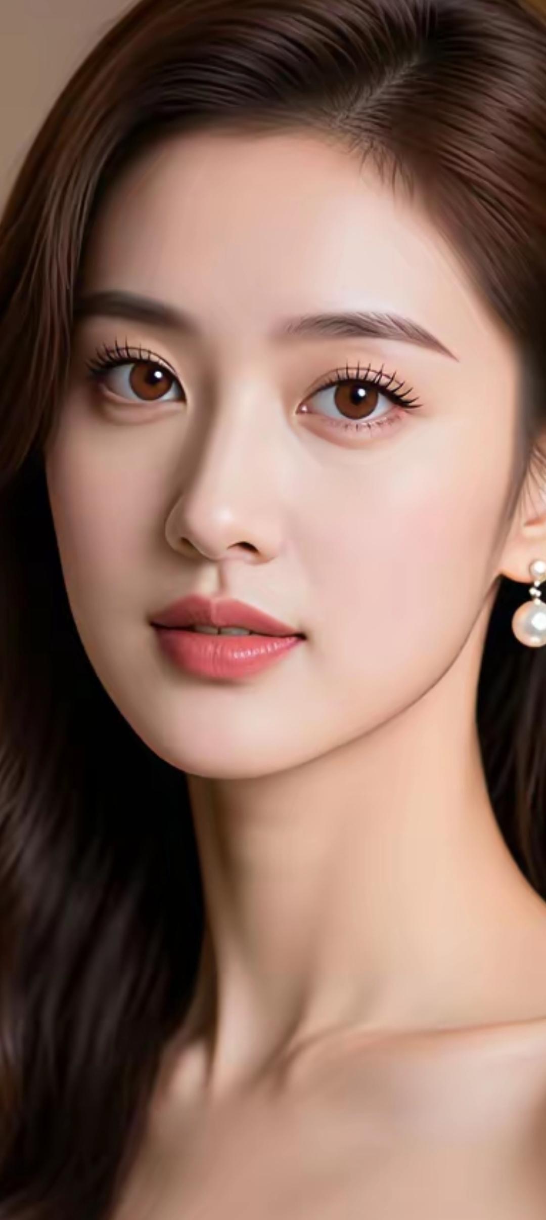 温柔眼波，甜美唇妆，优雅气质，尽显女性魅力！💄💄💄