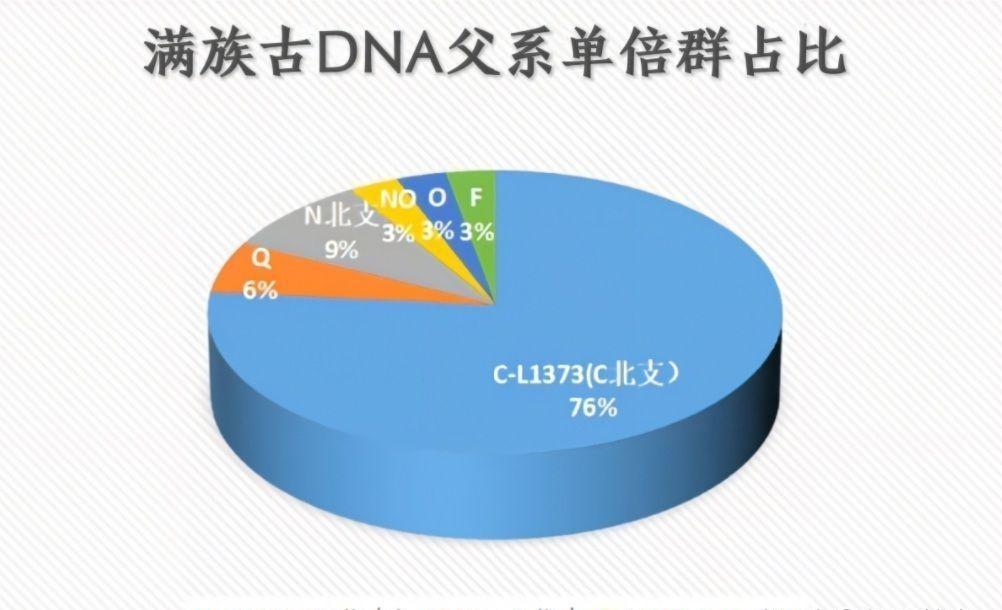 满族人的父系DNA古今差距挺大的。遗传基因的变迁，清晰地勾勒出满族历史融