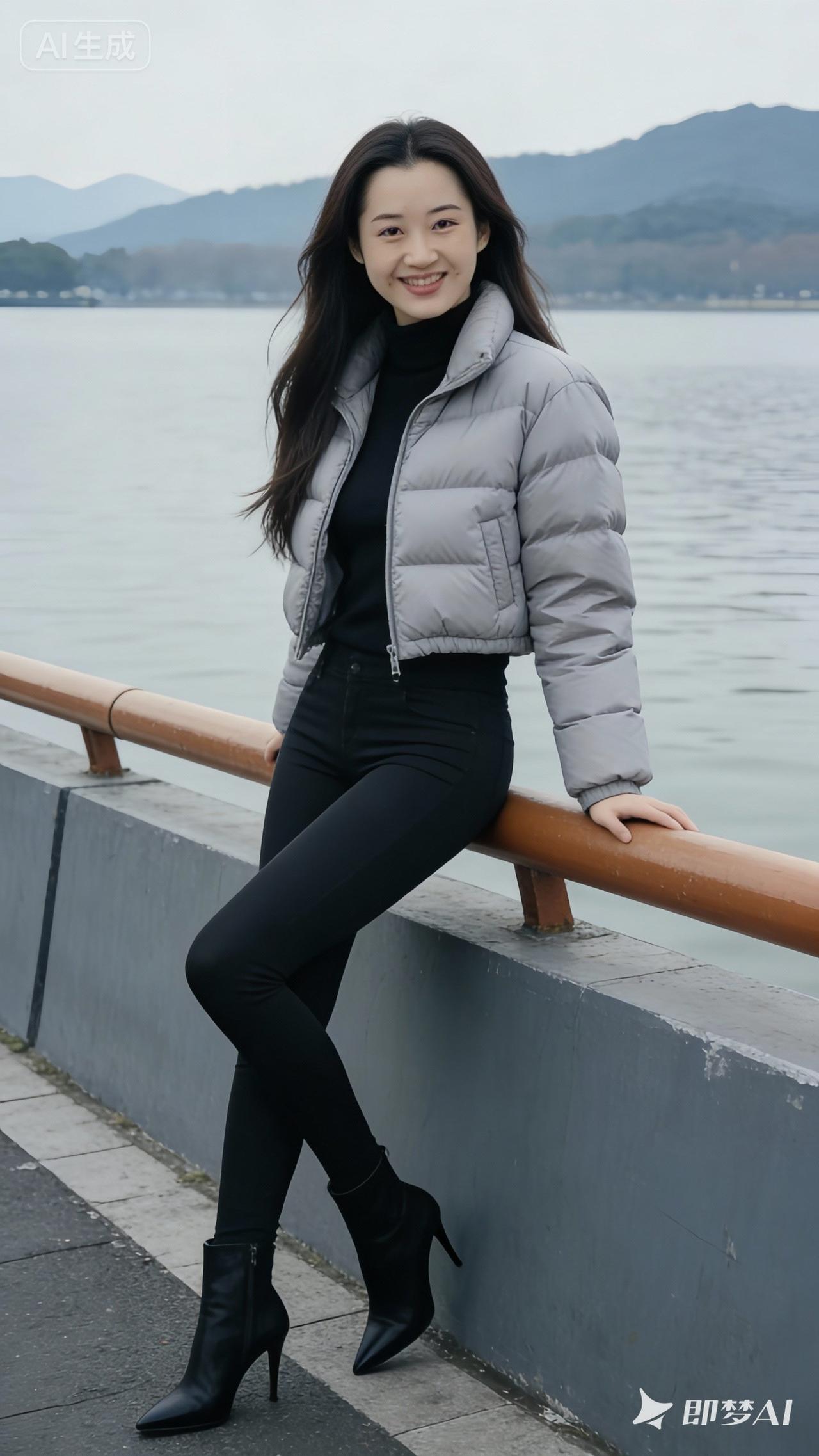 冬日湖边穿搭指南🌨️👗