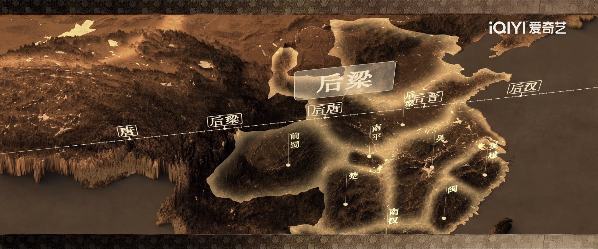 如是历史太平年五代起自朱温篡唐，建立大梁（后梁），与在河东割据的晋王李克用进行