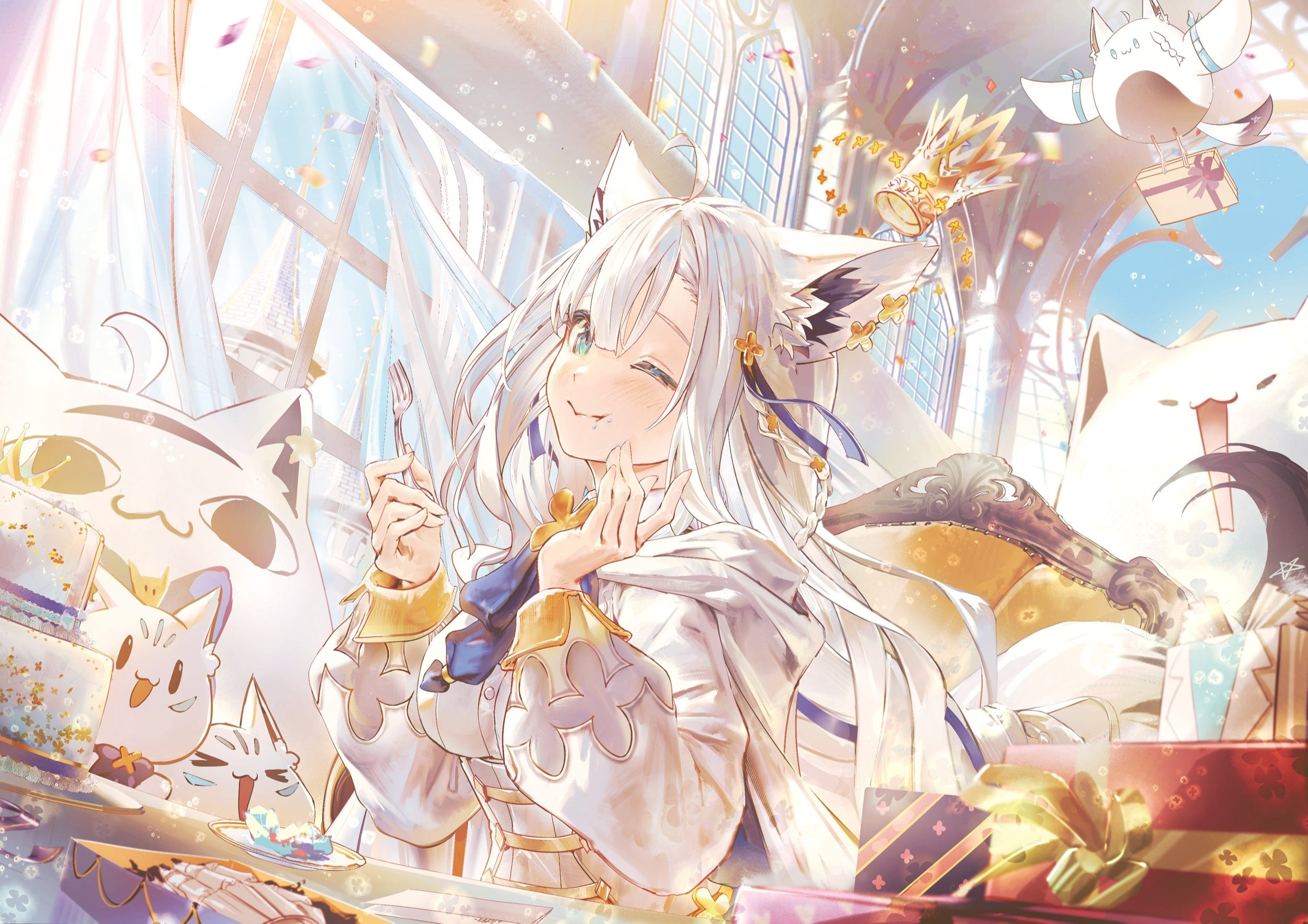 动漫来只狐狸？画师：Hydepid：21714218​​​