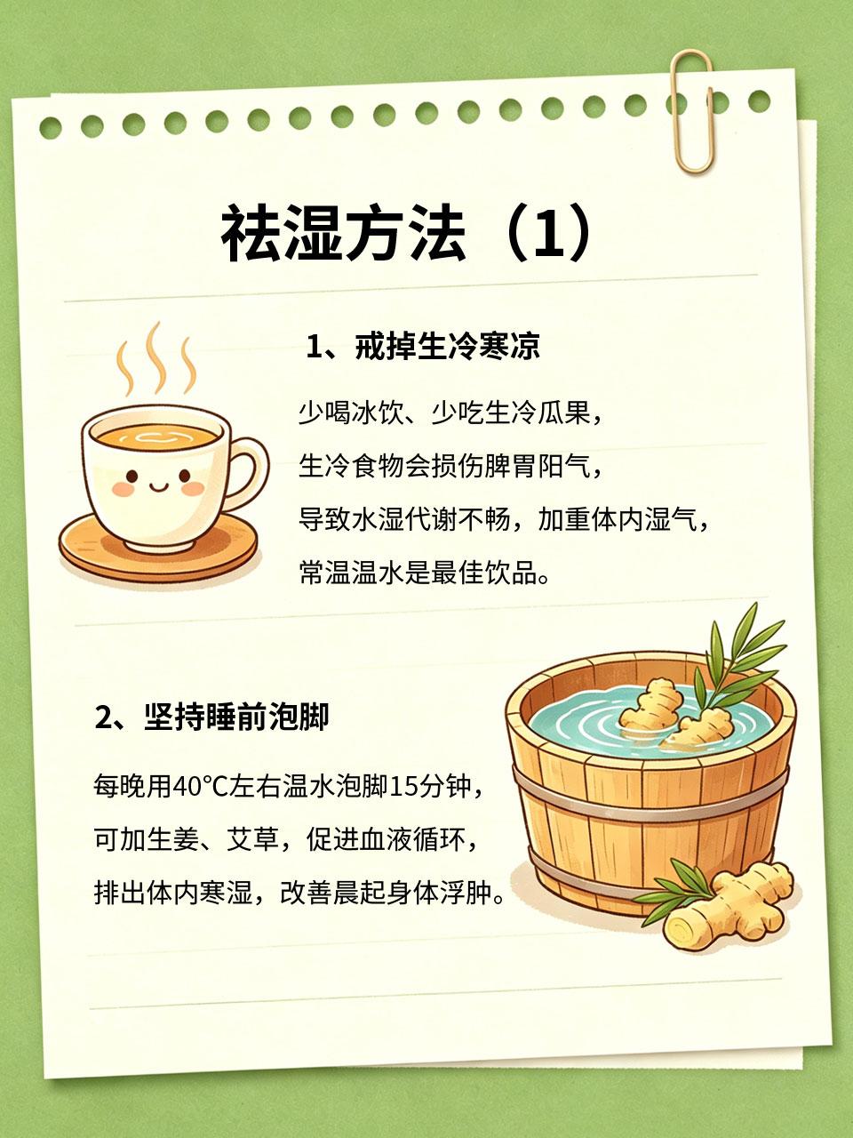 女生湿气重别乱补！坚持这样做，一身轻松很多女生总感觉身体沉重、脸上出油、大便黏