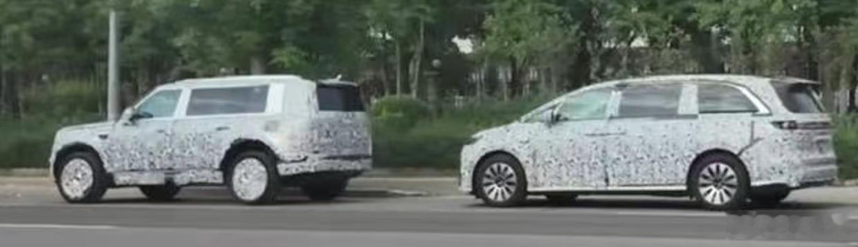 鸿蒙智行享界首款MPV路试谍照曝光，该车摒弃当下主流“巨无霸”设计，选择5100