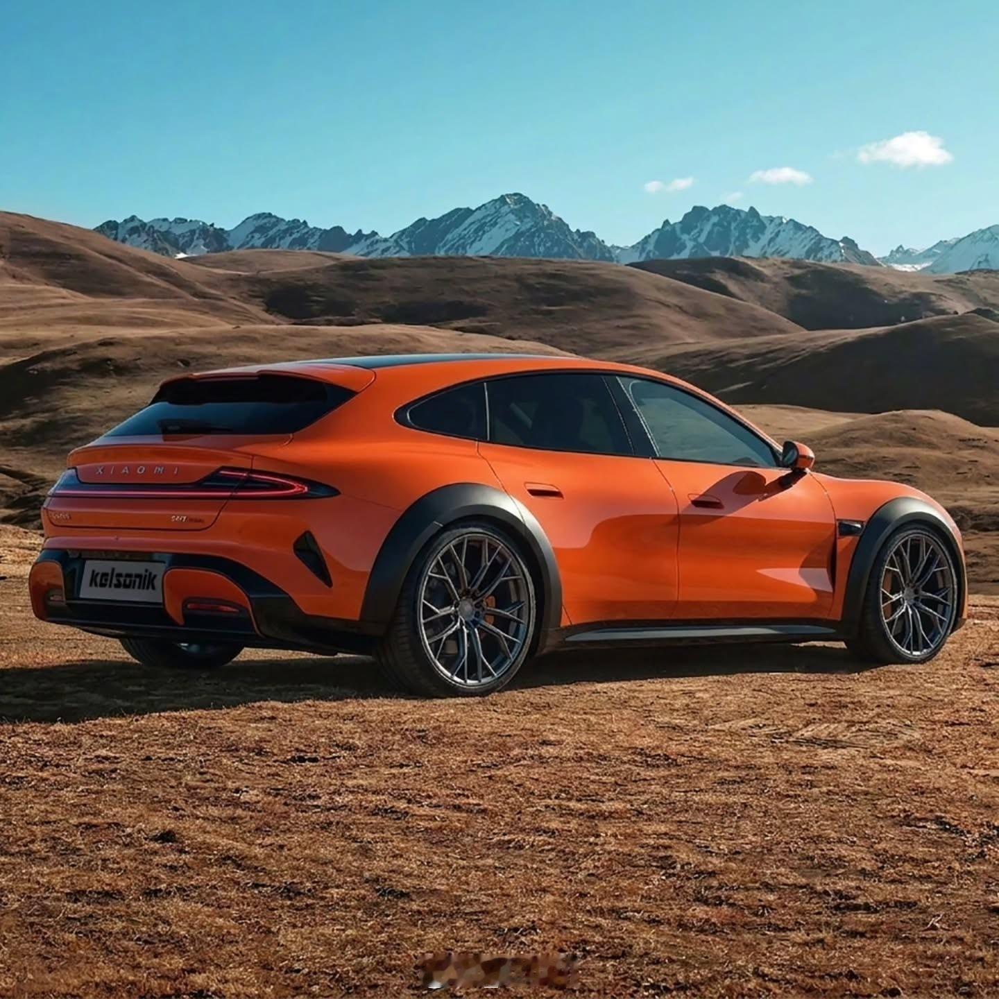 小米SU7旅行版效果图小米SU7旅行版效果图，这么帅，雷总真的还不考虑推出吗？