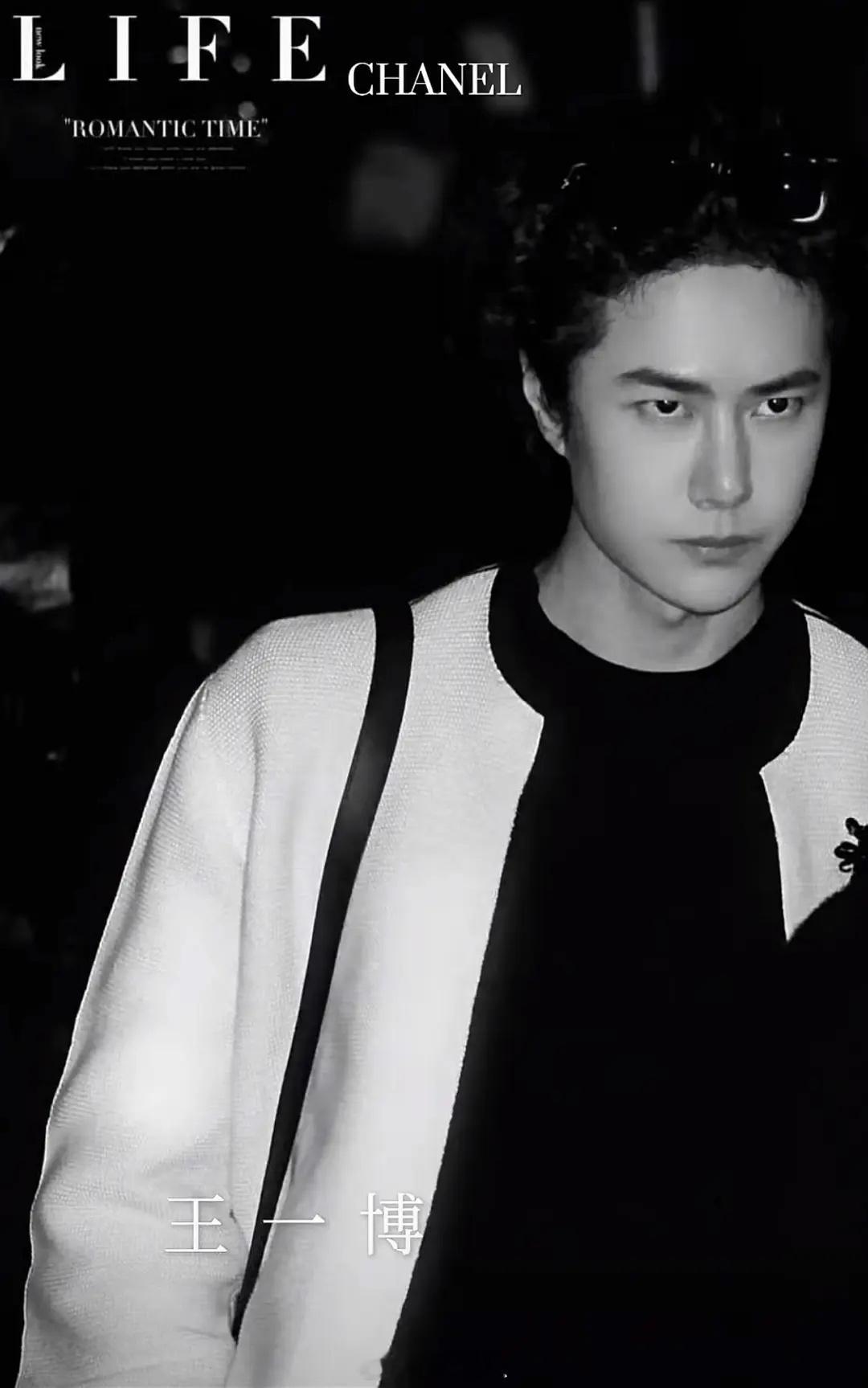 王一博香奈儿大秀的发型真拽啊，超适合他渣苏渣苏的😏